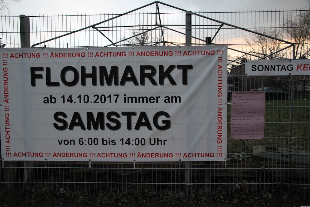 Flohmarkt am Ostbahn XI Platz